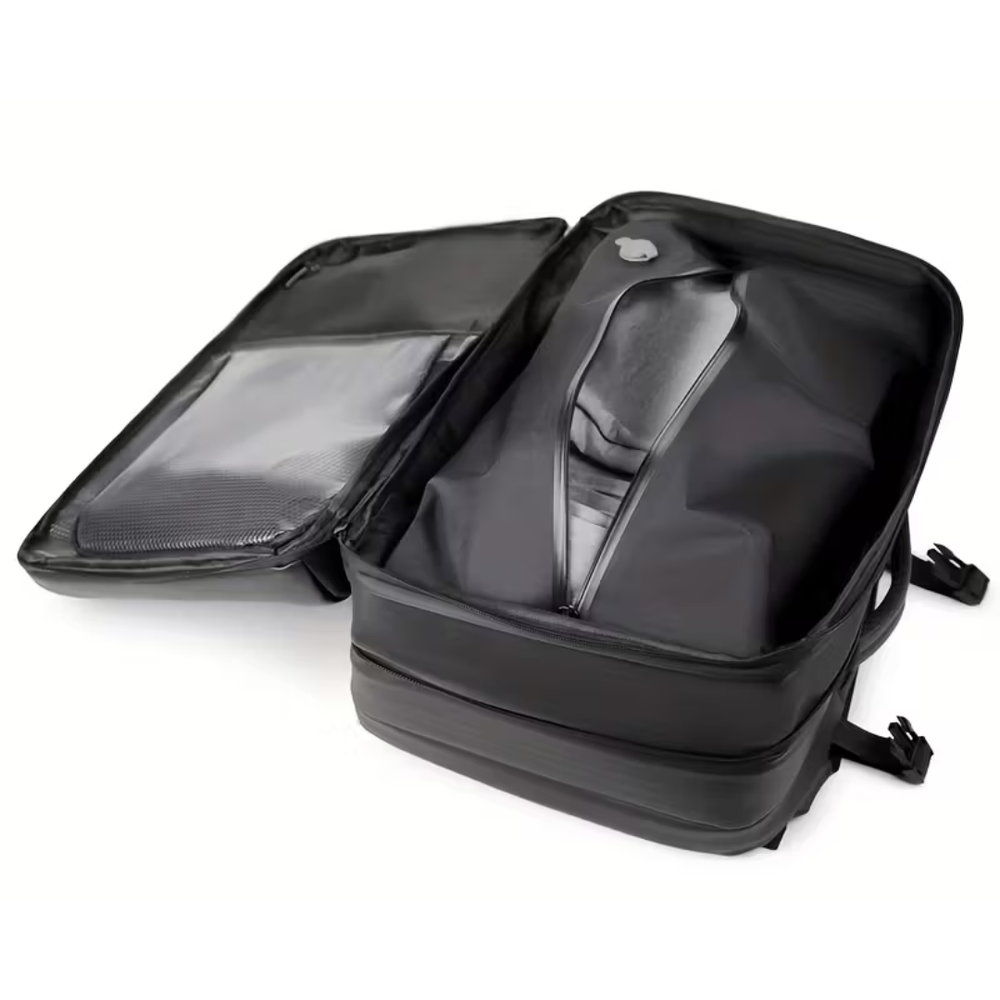 Traveling Bag Vacuum Compression With Air Pump Device 17-Inch Backpack, Waterproof Oxford Fabric