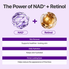 Numbuzin No.9 NAD+ Retinol Eye Cream for wrinkles & fine lines 0.33 fl oz